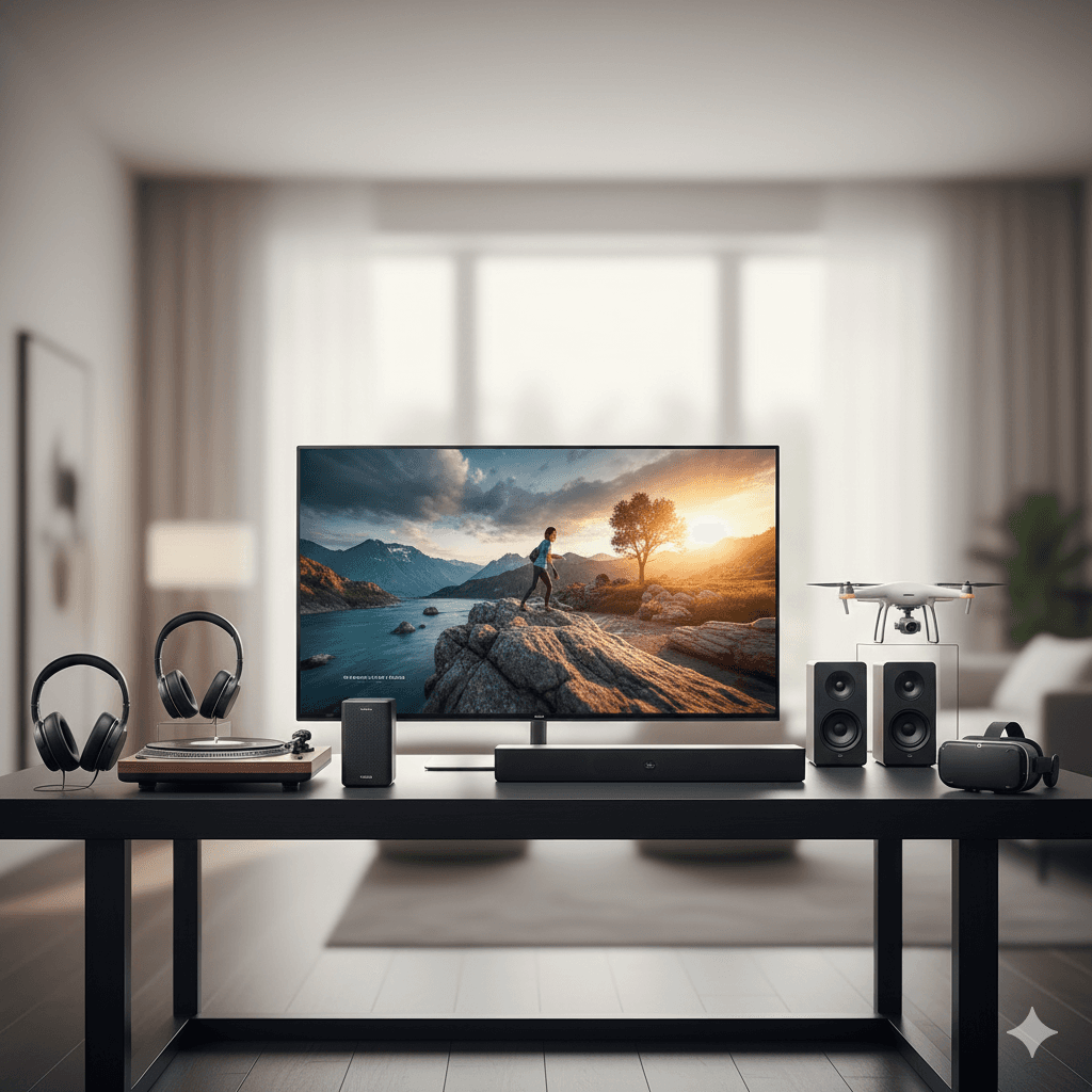 Eletrônicos, Áudio e Vídeo