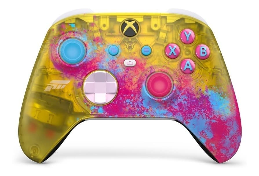 Controle joystick sem fio Microsoft Wireless Controller Series X|S Series X e S forza horizon 5 limited edition