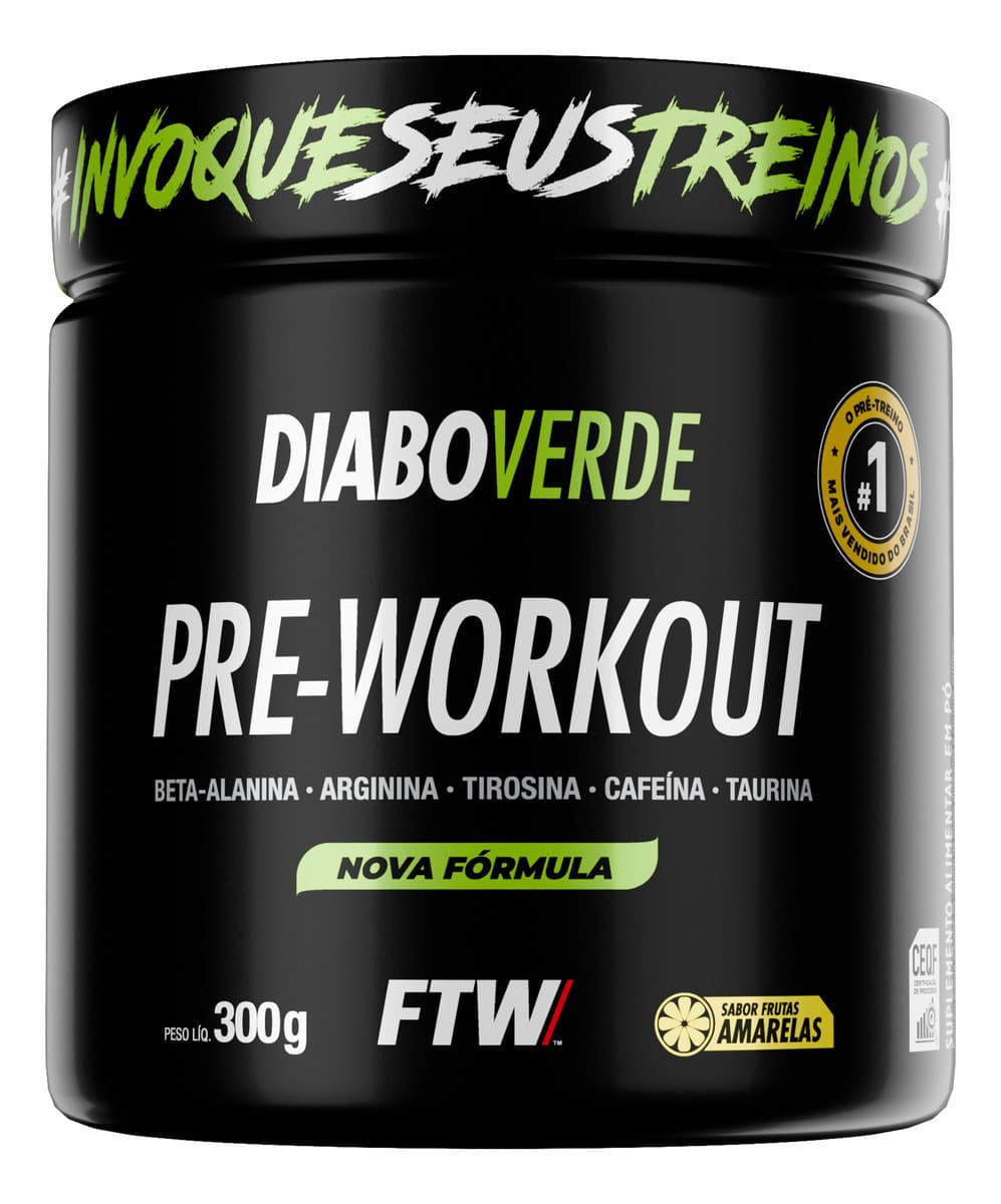 Cansado da falta de gás? Por que o Diabo Verde Pre-Workout está revolucionando o treino de todo mundo!
