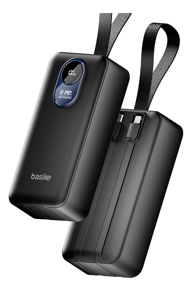 Cansado de Ficar Sem Bateria? O Power Bank Basike de 30.000mAh Que Está Mudando o Jogo (e Suas Viagens!)