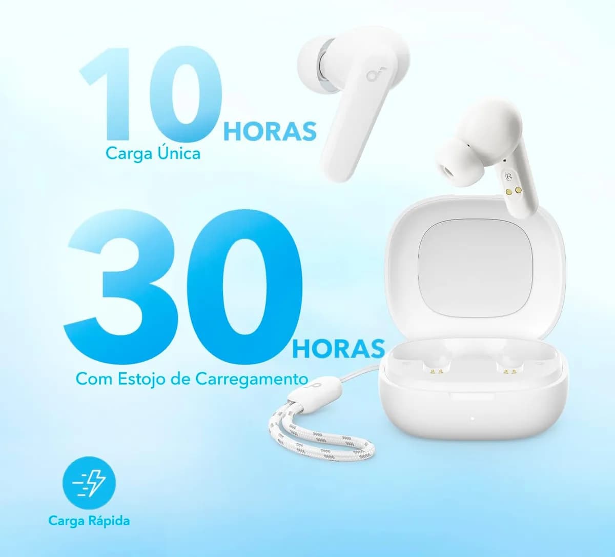 Fone de Ouvido Soundcore P20i resistente à água