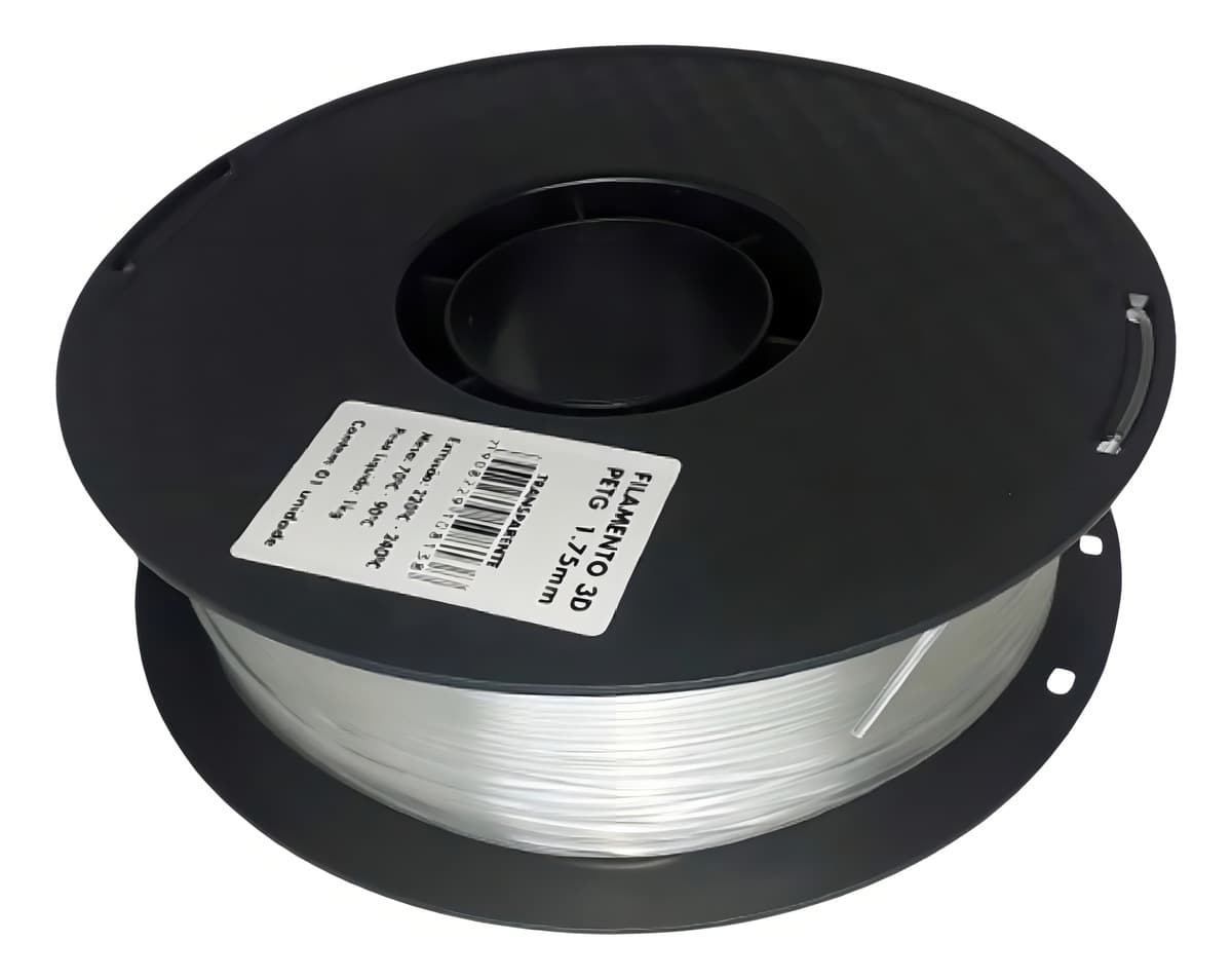 Peças impressas com Filamento PETG 3D Masterprint